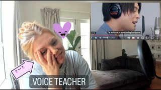 Voice Teacher Reacts  Yuuri  The First Take  Betelgeuse [upl. by Lagas]