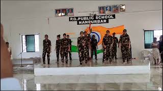 15 August Dance P G Public school Nandurbar [upl. by Ahsoj]