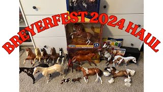 BREYERFEST 2024 HAUL [upl. by Collbaith598]