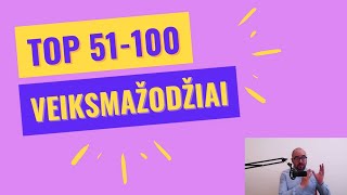 Anglų kalba pradedantiesiems Dažniausiai naudojami veiksmažodžiai 51100 [upl. by Nonnac390]