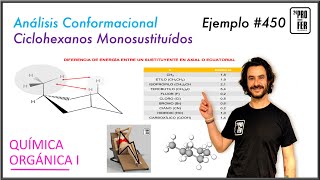 Análisis Conformacional de ciclohexanos monosustituídos Diferencia de Energía proyección de newman [upl. by Clapp]