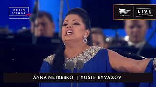 Anna Netrebko and Yusif Eyvazov 120219 Dubai Opera [upl. by Arej]