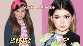 Addison Riecke Transformation⭐ From 1 to 17 years old 2021 [upl. by Henig]