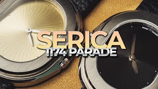 SERICA 1174 Parade  naissance de la première montre habillée chez Serica [upl. by Retep]