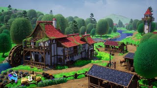 Stylized Countryside Life Environment Showcase  Unreal Engine  GameReady Assets [upl. by Laenej396]