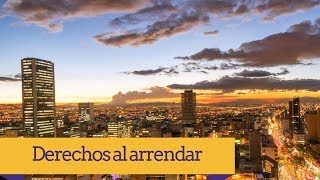 5 derechos que tienes al arrendar un inmueble [upl. by Andrien]