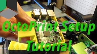 OctoPrint Setup Tutorial  Domain Name and Printoid App [upl. by Oyam902]