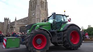 Essex Young Farmers Tractor Rally Thaxted January 2024 [upl. by Mcclenon]