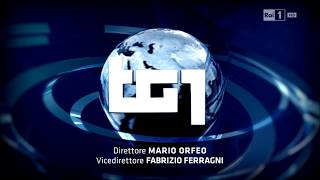 Sigla finale TG1 Rai 1 HD 2016 [upl. by Romito856]