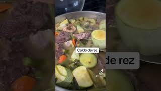 Caldo de chamorro de Rez con su verduras [upl. by Nahsed]