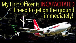 Qantas Pilot became incapacitated after depressurization REAL ATC [upl. by Maguire]