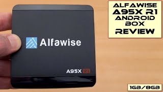 Alfawise A95X R1 TV Box Review [upl. by Akfir]