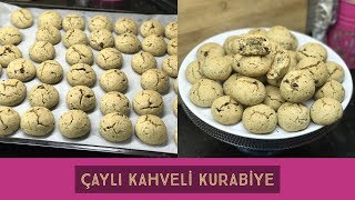 Çaylı Kahveli Kurabiye Tarifi  Naciye Kesici  Yemek Tarifleri [upl. by Krystin]