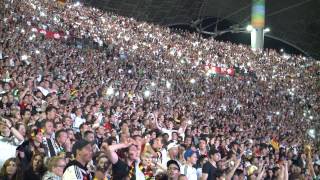 Wir sind Weltmeister  Public Viewing im Olympiastadion München [upl. by Gnim621]