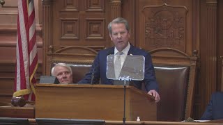 Georgia Gov Brian Kemp delivers annual State of the State address [upl. by Mraz951]