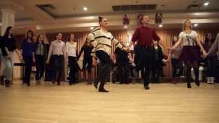 Serbian Folk Dance in Montreal  žikino kolo 2 • Cрпске народне игре [upl. by Llerroj]