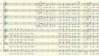 Hark The Herald Angels Sing Harris  Soprano 2 [upl. by Eicaj]