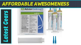 Advion Cockroach Gel Bait The Best Solution for German amp American Roach Control [upl. by Charmine]