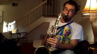 Tommaso Troncon plays Selmer Mark VI Tenor Sax [upl. by Wenona]