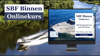 Sportbootführerschein Binnen Onlinekurs von SegelnAG SBFBinnen [upl. by Hooke]