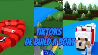 Haciendo Los Tiktos De Build a Boat For Treasure Roblox [upl. by Upali949]