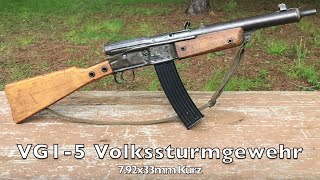 Volkssturmgewehr The German VG15 quotPeoples Storm Riflequot [upl. by Lev660]