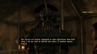 Fallout new Vegas meeting legate Lanius for the first time [upl. by Mazonson]