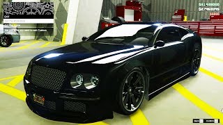 Bentley Continental GT ENUS Cognoscenti Cabrio GTA 5 ONLINE Black car gameplay new [upl. by Eenhat]