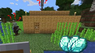 Luckiest Minecraft World Start EP1 [upl. by Yrkcaz]