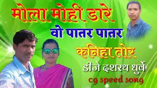 Cg speed song new mola mohi dare wo patar patar kaniha tor [upl. by Anna-Maria]