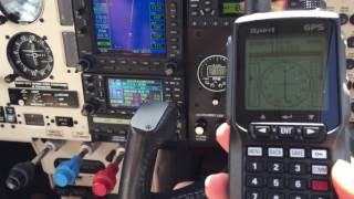 Yaesu FTA750L ILS test [upl. by Martino387]