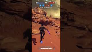 Jedi Master Anakin Kills Dooku as Maul Runs Away battlefront2 [upl. by Dzoba]