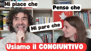 Conversazione Naturale in Italiano il CONGIUNTIVO Advanced Real Italian Conversation SUB ITA [upl. by Aneel380]