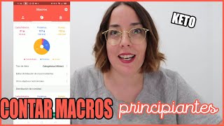 COMO CALCULAR TUS MACROS PARA LA DIETA CETOGENICA COMO USAR LA APP MACROS PARA LA DIETA KETO [upl. by Sral240]