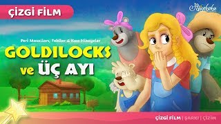 Adisebaba Çizgi Film Masallar  Goldilocks ve Üç Ayı [upl. by Yltnerb]