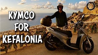 IONIAN Getaway  SCOOTER action KYMCO People S [upl. by Enylorac]