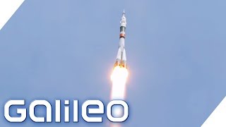 Spektakulärer Raketenstart auf dem Weltraumbahnhof Baikonur  Galileo  ProSieben [upl. by Auqenaj58]