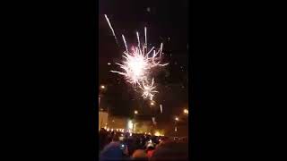 Artificii Revelion 20192020 Bacau [upl. by Wyck]