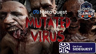 Mutated Virus VR  SideQuest  Gameplay  Meta Quest 2 [upl. by Mccallum]