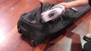 Dakine High Roller snowboard bag overview and features [upl. by Barbabra]