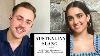 Dacre Montgomery amp Geraldine Viswanathan Teach You Australian Slang  Vanity Fair [upl. by Chilcote]