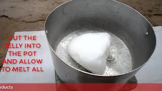 HOW TO MAKE PETROLEUM JELLY at Home [upl. by Harias]