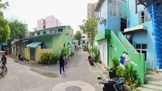 🇲🇻360°Villingili Island Vilimalé walk across the whole island ވިލިމާލެ މޯލްޑިވްސް، ވިލިންގިލި [upl. by Adihahs85]