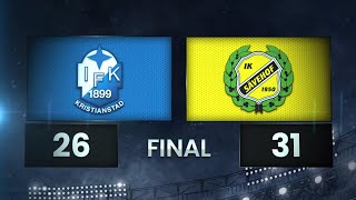 IFK Kristianstad vs IK Sävehof  Game Highlights  Semi Final G2  Mens Playoffs [upl. by Namad]