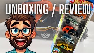 Hot wheels Collection Unbox  Review Hot Wheels HW Getaways Hot Wheels 5 Pack [upl. by Ayotnahs]