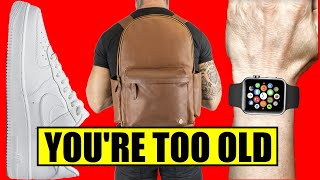 25 items Men Over 25 Should NEVER Wear [upl. by Krilov843]