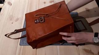 Help mon sac sent vraiment trop le cuir   Réduire lodeur du cuir  Lifehack [upl. by Gorges]