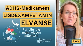 Lisdexamfetamin  ELVANSE kurz erklärt➡️Was Sie zu Ihrem ADHSMedikament wissen sollten [upl. by Vinson]