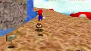 Super Mario 64 Walkthrough Blast to the Lonely Mushroom [upl. by Aleik964]