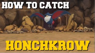 HOW TO CATCH HONCHKROW IN POKEMON BRILLIANT DIAMOND AND SHINING PEARL HONCHKROW LOCATION [upl. by Chrisoula]